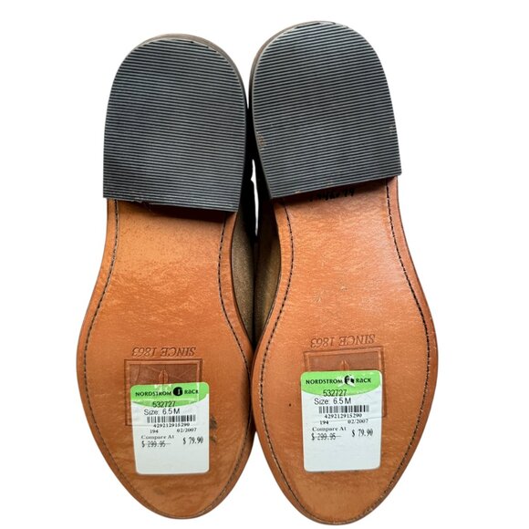 The Frye Company light brown tall suede boots women's size 6.5M - Picture 11 of 13